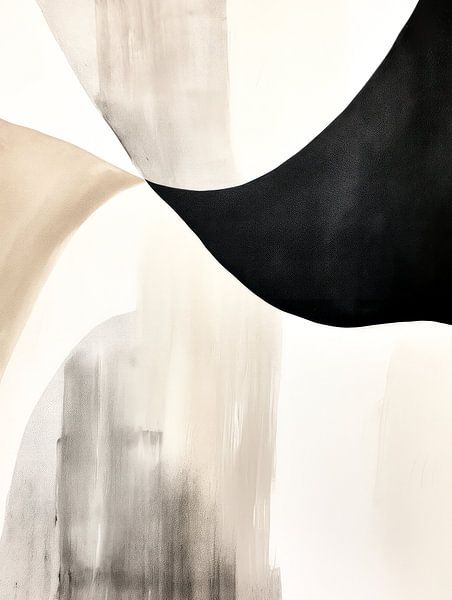 Noir und Milchkaffee von Your unique art