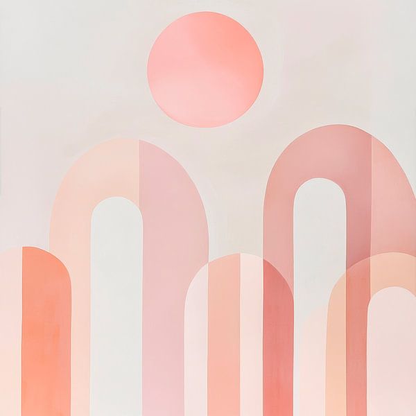 Soft colours by Poster Art Shop