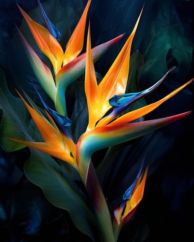 Bird of paradise flower