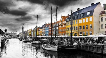 Kleuren van Kopenhagen. van Rick Duteweert