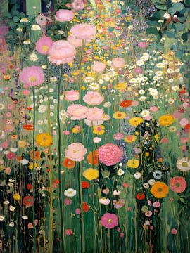 Jardin de fleurs sauvages sur IamHome Studio