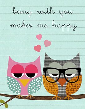 Chouettes amoureuses