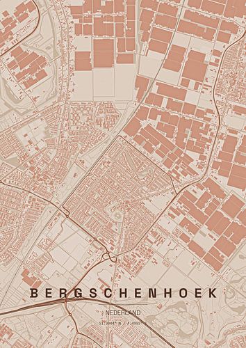 Bergschenhoek Plattegrond