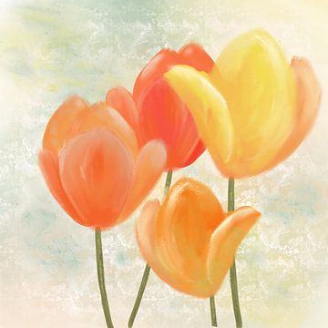 Tulpen - Lentegroet van MFO_Art