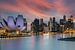 Singapore Skyline van Jan van Dasler