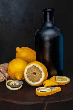 Nature morte au citron