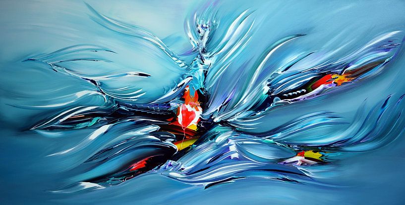 Blue by Gena Theheartofart