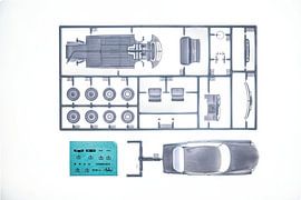 Citroen DS Röntgen-Puzzle von Christoph Jirjahlke