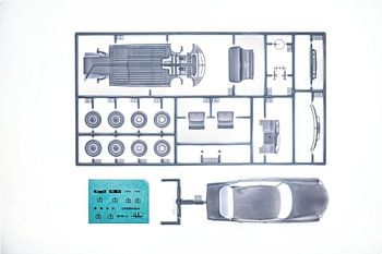 Citroën DS-puzzel met röntgenfoto's