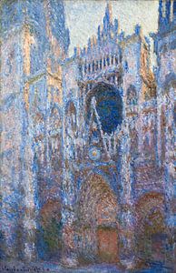 de kathedraal van Rouen, West Façade, Claude Monet