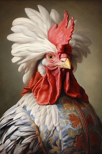 Portrait de vieilles poules chic
