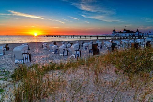 Seabridge Ahlbeck at sunrise