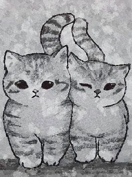 Ein paar Katzen. von TOAN TRAN