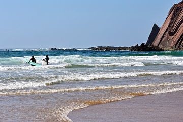 Surfing on the Costa Vicentina by Bettina Schnittert