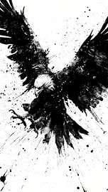 Eagle Above the Silence by Fabio Luxia