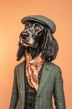 Gordon Setter by Poster Art Shop