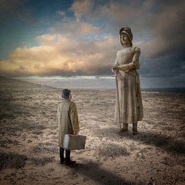 La statue sur Gerben van Buiten