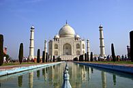 Taj Mahal in Agra, Indien van Katharina Wieland Müller thumbnail