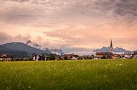 Ein Panorama in Ellmau, Österreich. von Gunter Nuyts Miniaturansicht