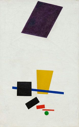 Kleurenmassa's in de 4e dimensie, Kazimir Malevitsj