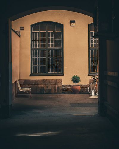 Der Innenhof - Urbanes Stilleben