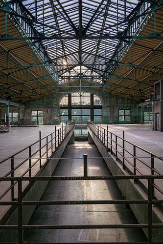 Lege industriele hal