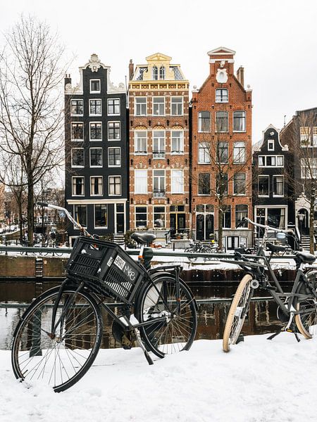 Houses on Herengracht, Amsterdam by Lorena Cirstea