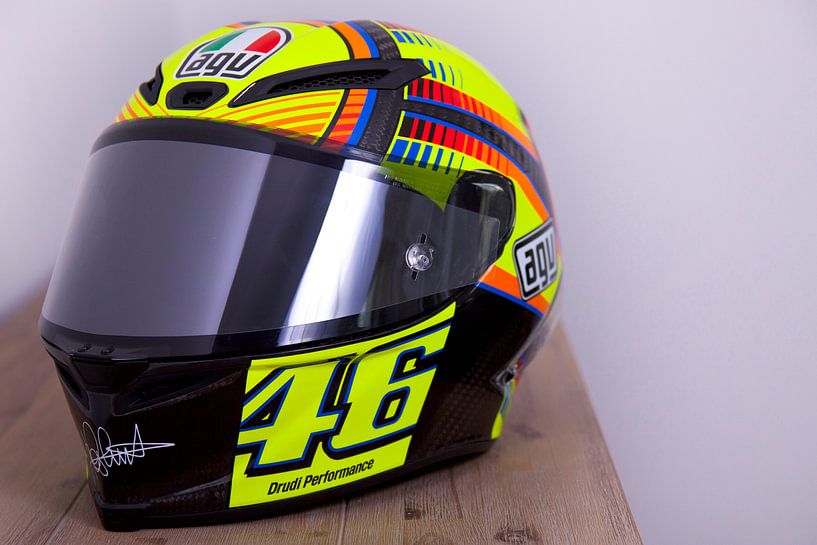 Rossi helmet replica by Ralph van Houten