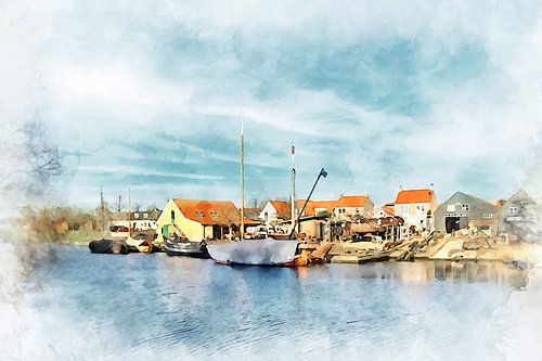 Scheepswerk Meerman in Arnemuiden, Zeeland