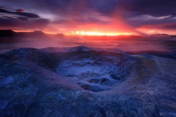 Hverir, Iceland by Sven Broeckx