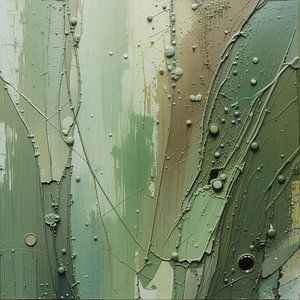 Kreative Salbei-Grünmalerei