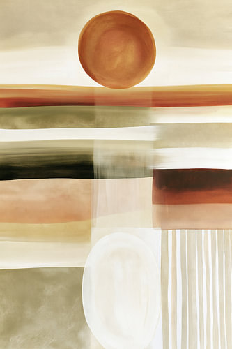 Zonnige Abstractie