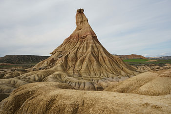 Castildetierra in the Bardenas Reales semi-desert in Navarre
