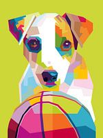 Schattige Hond - Basketbal Liefhebbers