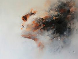 Fragmentierte Gelassenheit von Blickfänger Gemälde