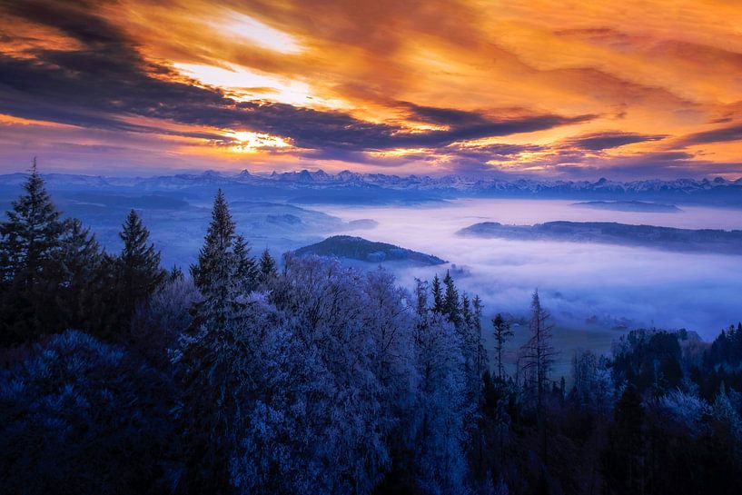EISIGER SONNENAUFGANG von Simon Schuhmacher