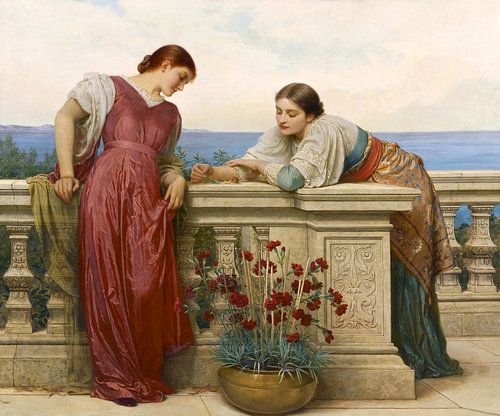 Charles Edward Perugini,Sweet Far Nothing, 1882