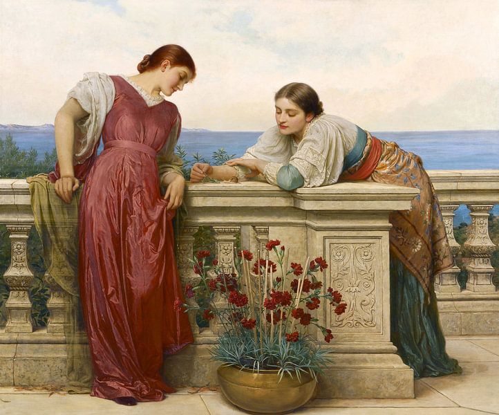 Charles Edward Perugini,Sweet Far Nothing, 1882 by finemasterpiece