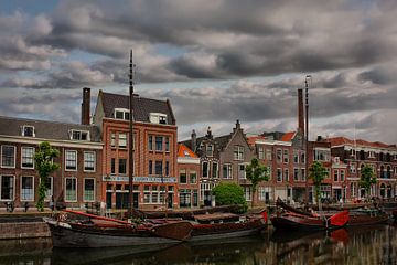Delfshaven, Rotterdam, Pays-Bas sur Maarten Kost