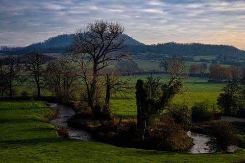 Blick auf Maastricht mit dem Jeker-Tal und dem Sint Pietersberg.