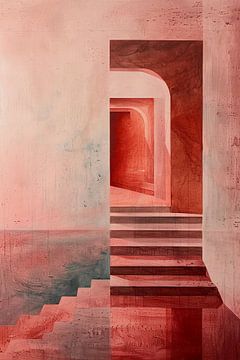 Dusty pink Door by haroulita