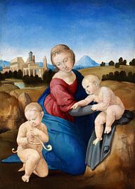 Raphael – Madonna and Child with the Infant Saint John (c. 1508)