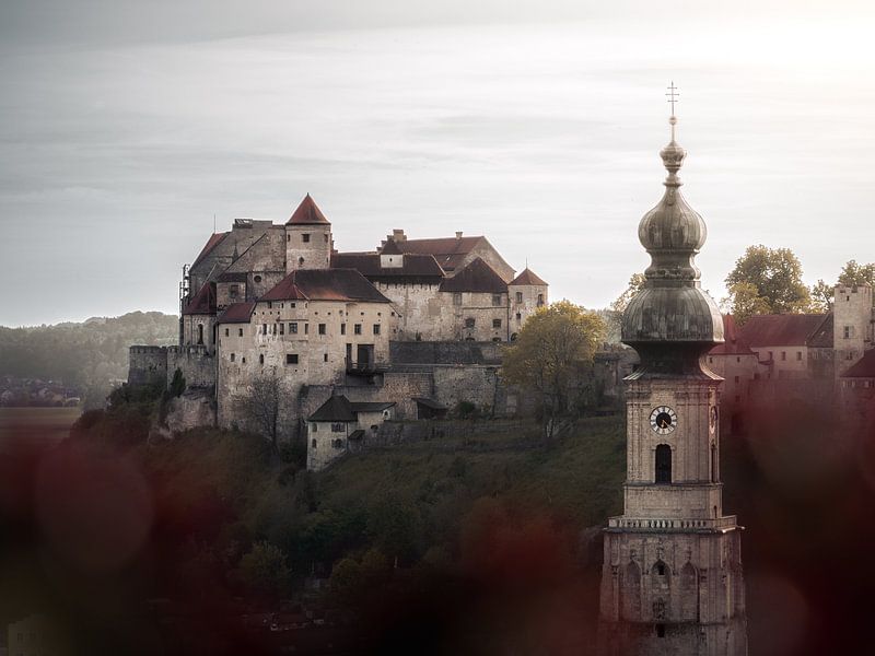 Burghausen Castle, St. Jakob Church by Tobias Wartenberg