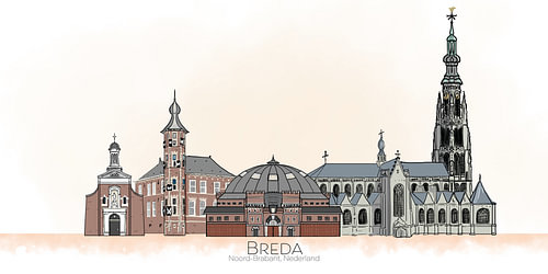 Breda skyline