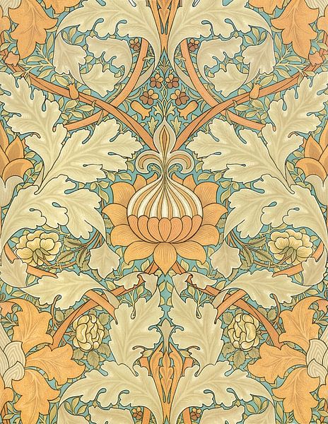 William Morris - Wallpaper (designed for St. James's Palace) by Peter Balan