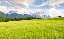 Idyllic landscape in the Karwendel mountains by ManfredFotos