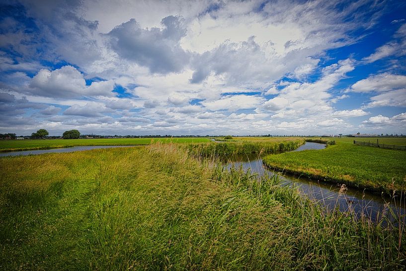 Vast landscape in the Wogmeer by peterheinspictures