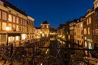 Oudegracht Utrecht at Night