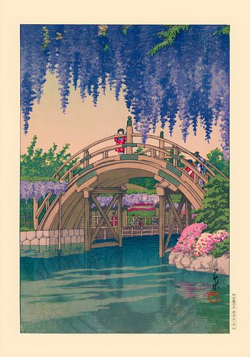 „Kamedonofuji“ von Kawase Hasui