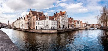 Panorama de Bruges - Belgique sur Thijs van Beusekom